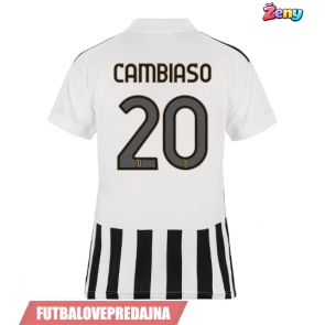 Lacne Ženy Futbalové dres Juventus Andrea Cambiaso #20 2026-27 Krátky Rukáv - Domáci